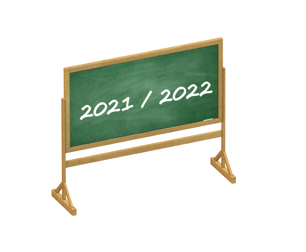 Plan roku szkolnego 2021/2022, daty spotkań w I semestrze 2021/ 2022