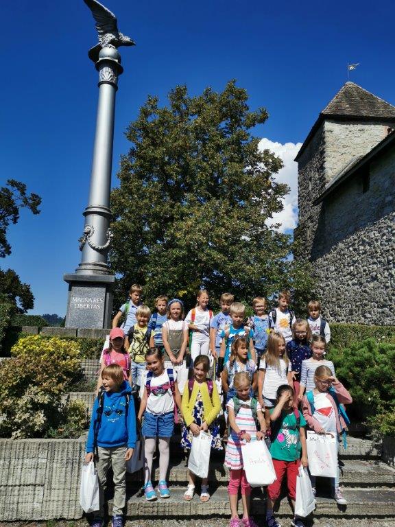 Klasa IIA i IIIA w Muzeum Polskim w Rapperswilu