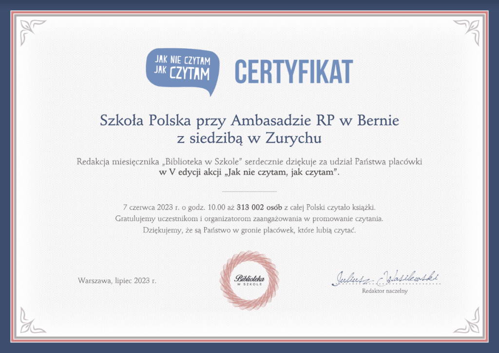 Akcja „Jak nie czytam, jak czytam”