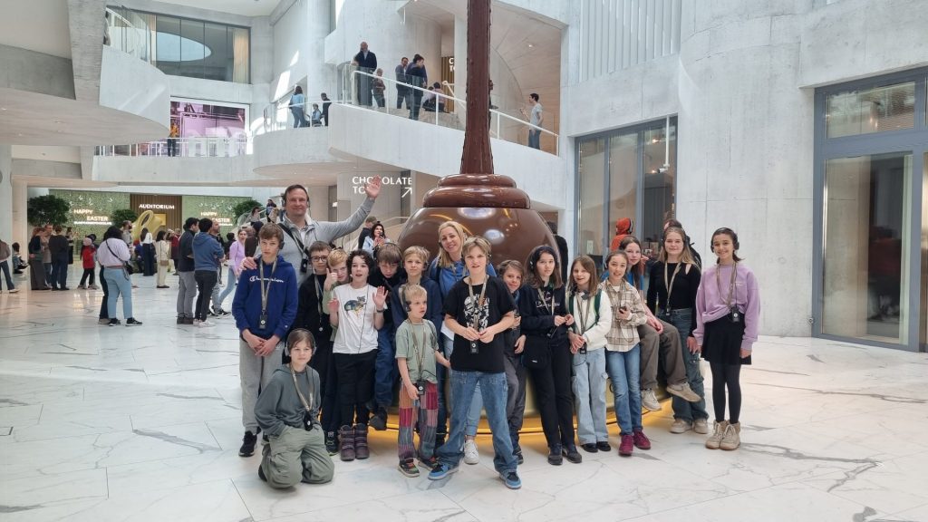 Z wizytą w fabryce czekolady