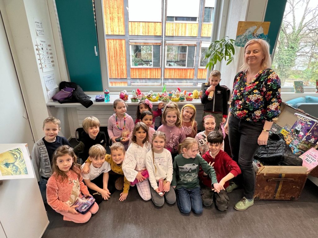 Przygotowania do świąt w klasie 1b i 2b