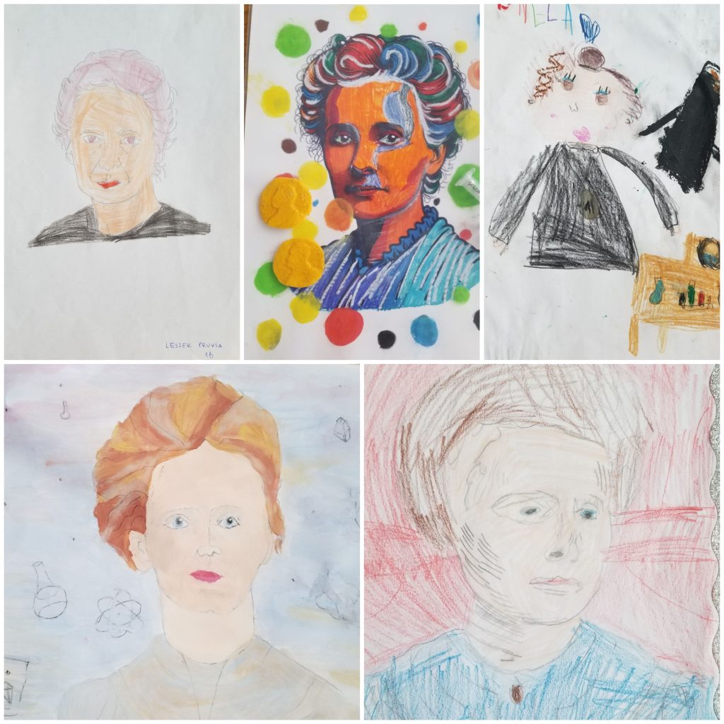 „Maria Skłodowska-Curie – oczami uczniów”