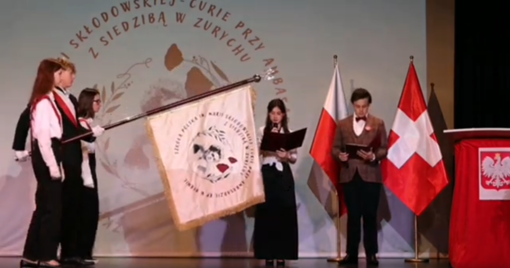 Uroczystość nadania Szkole Polskiej w Zurychu imienia Marii Skłodowskiej-Curie