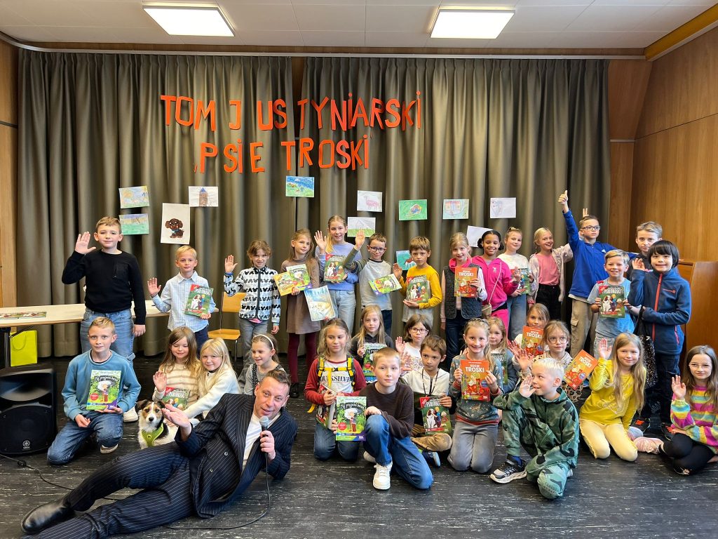 Spotkanie autorskie z Tomem Justyniarskim